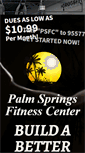 Mobile Screenshot of palmspringsfitnesscenter.com